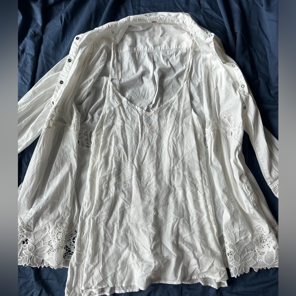 Free People White Constance Dress - Picture 9 of 12